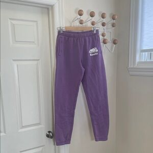 Roots - Classic Athletic Sweatpants - Purple - XS